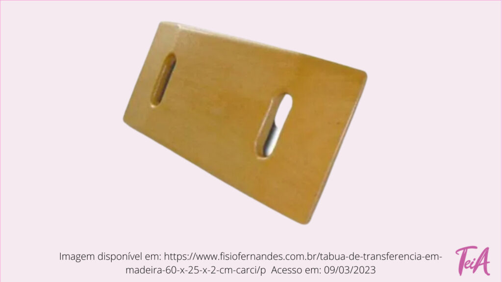 Auxilia indivíduos a realizarem tranferência lateral.
