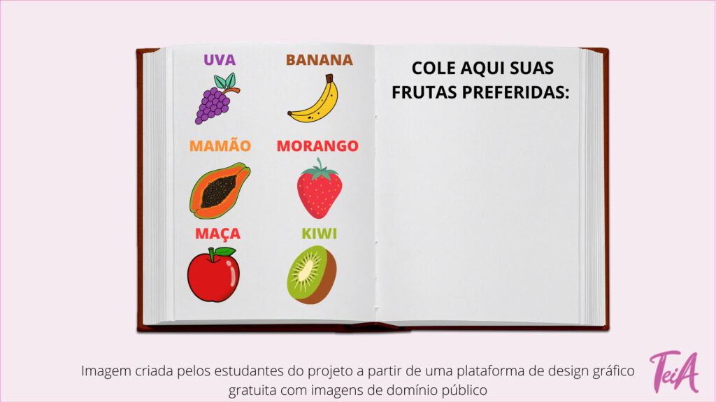Este livro adaptado para atividades escolares possui símbolos móveis que podem ser destacados e combinados para formação de palavras e frases.