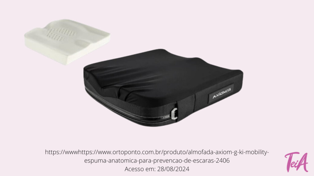 As formas hexagonais exclusivas de espuma na parte posterior, reduzem a tensão superficial e aumentam o envolvimento ao redor dos ísquios e do cóccix. Ao utilizar apenas uma capa plissada, a tensão superficial é reduzida, proporcionando melhor imersão na forma anatômica. 